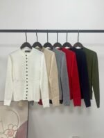 Polo Ralph Lauren Zip‑Up Stand Collar Knit Jacket Pony Embroidered Pique Sweater Cardigan