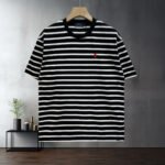 Polo Ralph Lauren Crew Neck Striped Short Sleeve T Shirt Pony Embroidery Casual Summer Tee