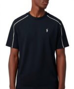 Polo Ralph Lauren Crew Neck Short Sleeve T Shirt Contrast Piping Pony Embroidery Sporty Tee - Image 4