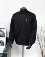 Polo Ralph Lauren Harrington Jacket Classic Pony Embroidered Collared Zip Up Casual Coat - Image 3
