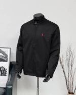 Polo Ralph Lauren Harrington Jacket Classic Pony Embroidered Collared Zip Up Casual Coat - Image 5
