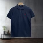 Polo Ralph Lauren Polo Shirt Classic Pony Embroidered Solid Color Business Casual Tee - Image 2