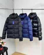Polo Ralph Lauren Hooded Puffer Jacket Pony Embroidered Zip Up Warm Winter Outerwear Coat