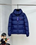 Polo Ralph Lauren Hooded Puffer Jacket Pony Embroidered Zip Up Warm Winter Outerwear Coat - Image 4