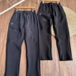 Descente Men Air Layer Functional Straight Sweatpants Outdoor Warm Joggers