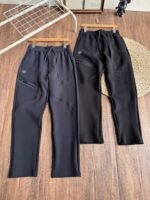 Descente Men Air Layer Functional Straight Sweatpants Outdoor Warm Joggers