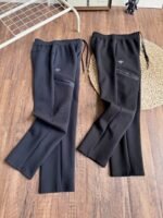 Descente Men Air Layer Functional Straight Sweatpants Outdoor Warm Joggers - Image 2
